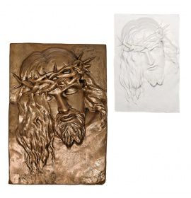 Jezus Cierpiący - Płaskorzeźba - 45 cm - P18