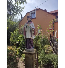 Święty Jan Nepomucen - Figura nagrobna - 114 cm - S47