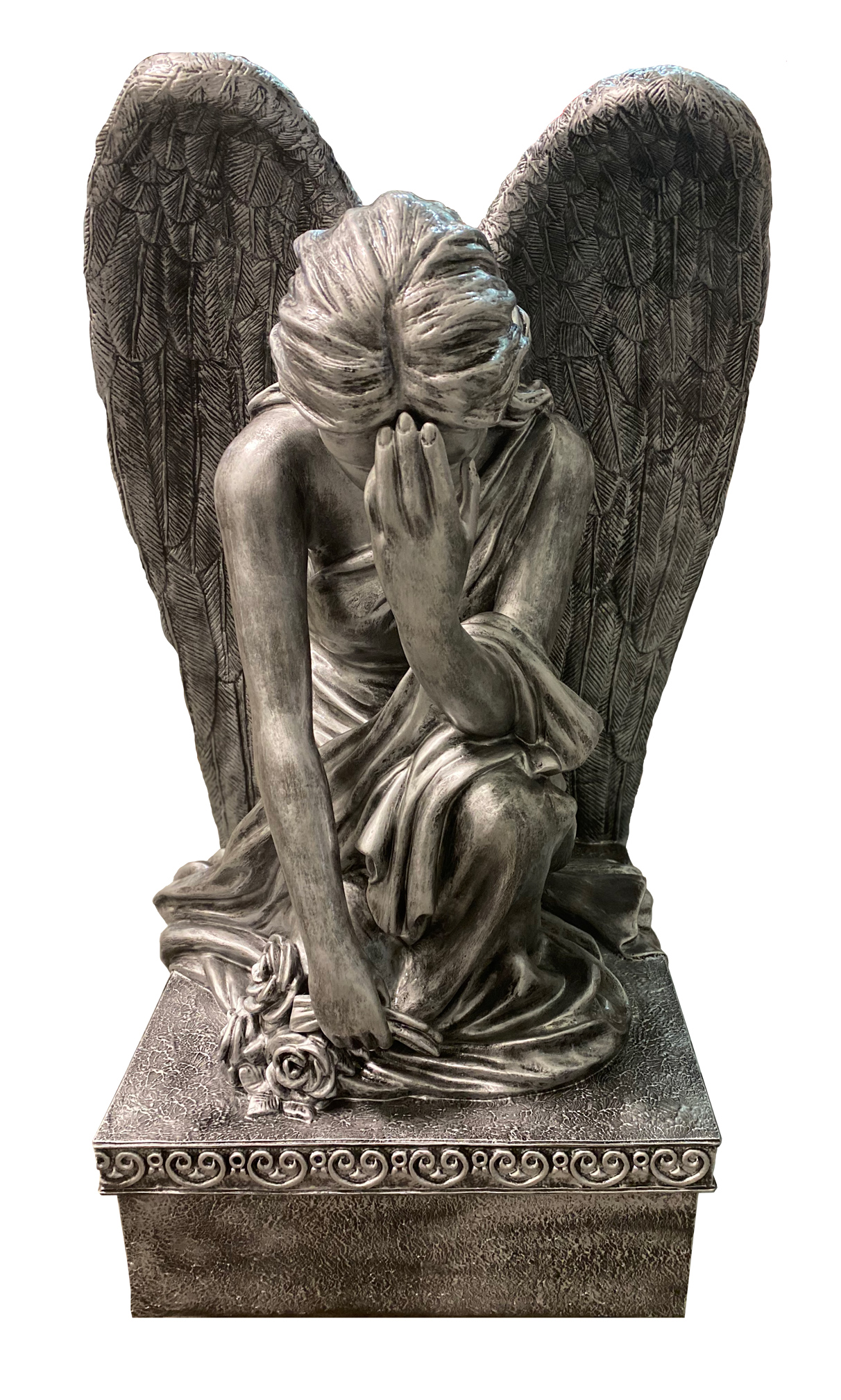 Anioł Klęczący - Figura sakralna - 120 cm - R81