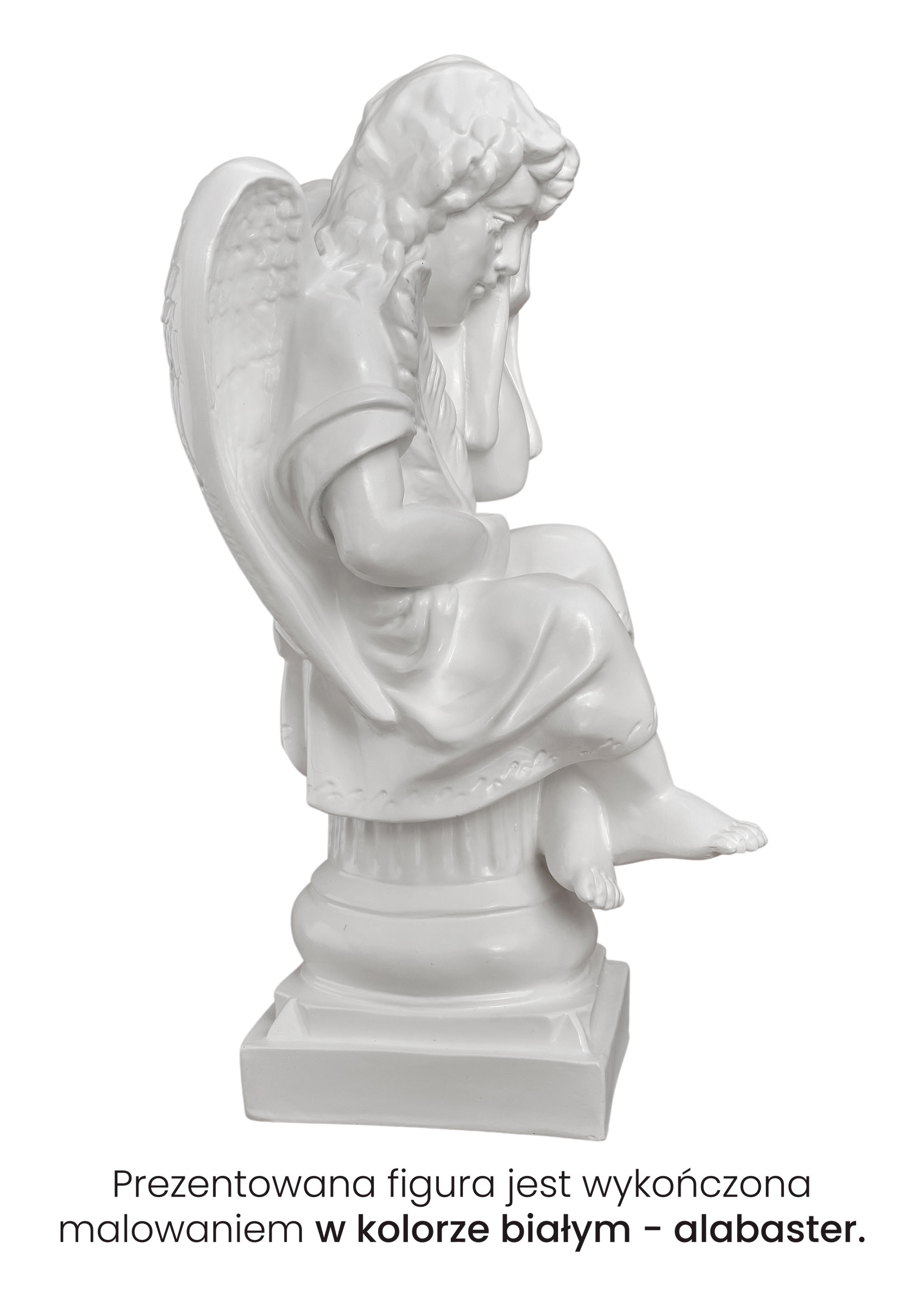 Anioł płaczący - Figura nagrobna - 55 cm - R 141