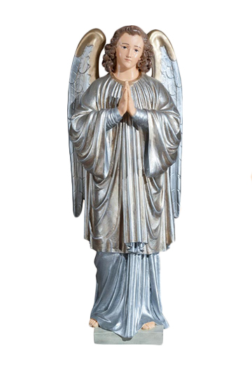 Anioł w modlitwie - Figura na cmentarz - 63 cm - R102