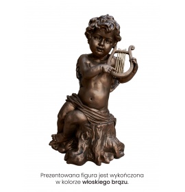 Aniołek z harfą - Figura Nagrobna - 42 cm - R 17