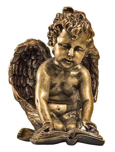 Aniołek z książką - Figura nagrobna - 23 cm - R 87