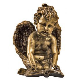 Aniołek z książką - Figura nagrobna - 23 cm - R 87