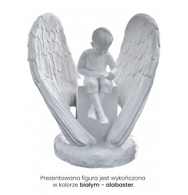 Chłopiec w skrzydłach - Rzeźba nagrobna - 95-100 cm - R 72