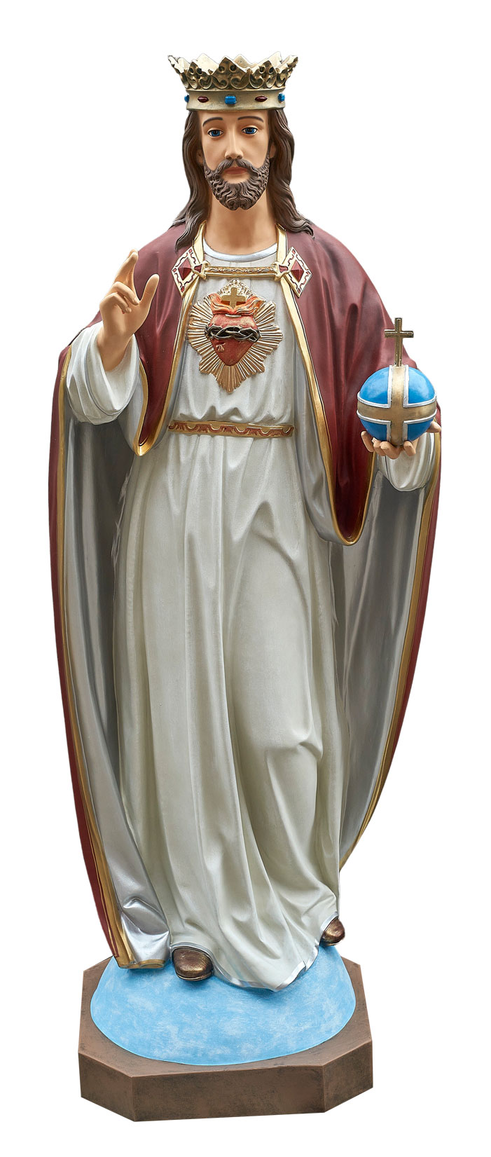 Chrystus Król - Figura nagrobna - 155 cm - R 42