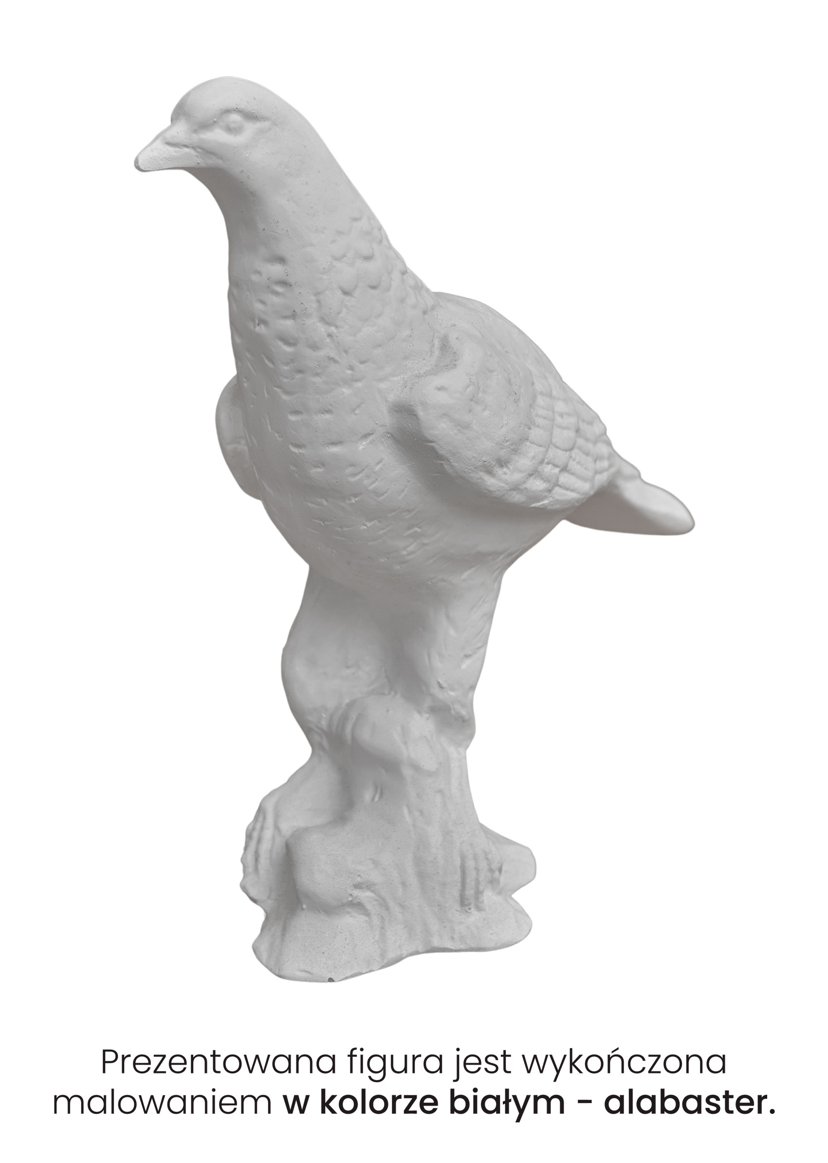 Gołąb piękny - Rzeźba nagrobna - 15 cm - R 178