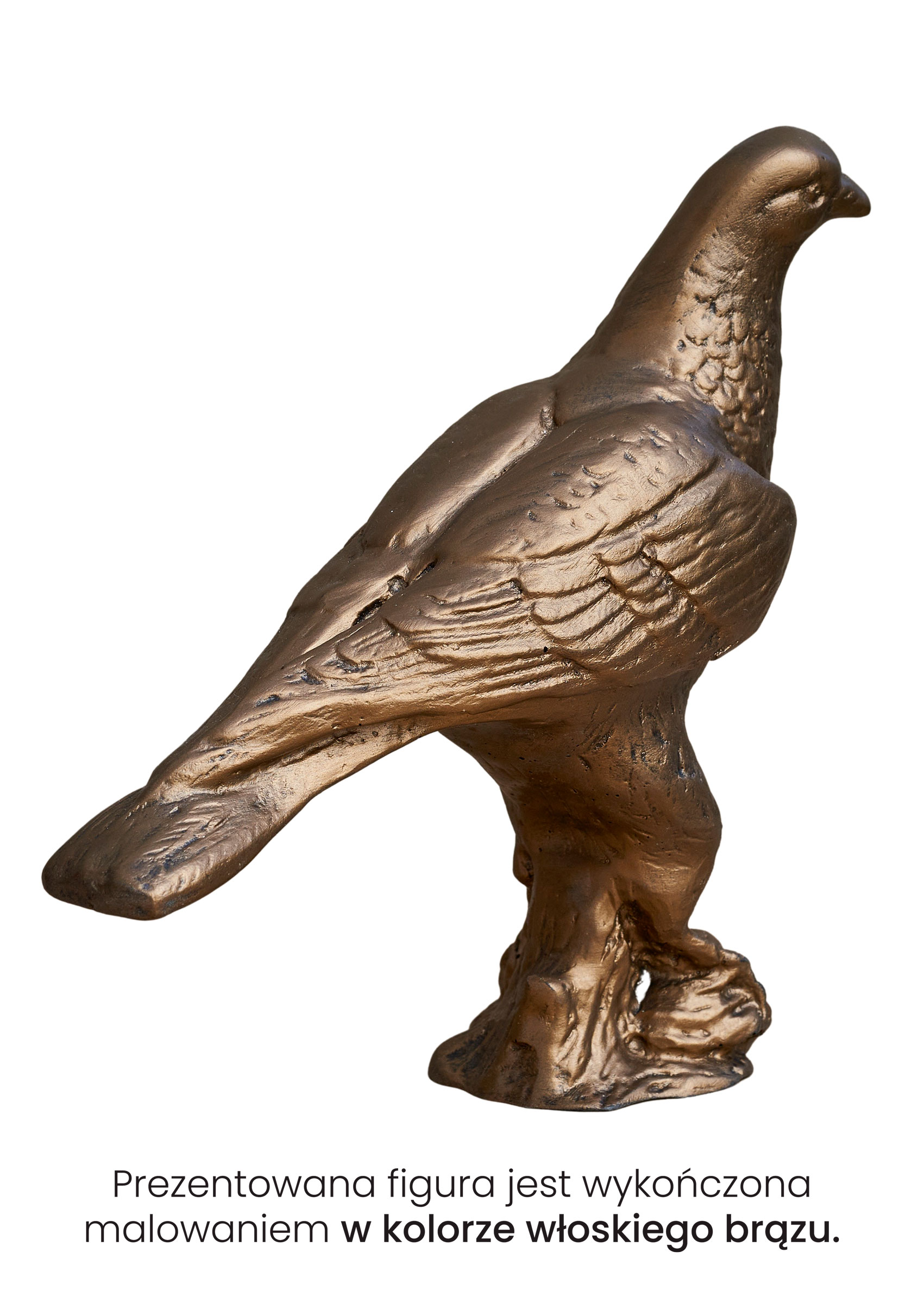 Gołąb piękny - Rzeźba nagrobna - 15 cm - R 178