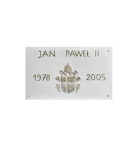 Jan Paweł II - Płaskorzeźba nagrobna - 31x19,5cm - JP07