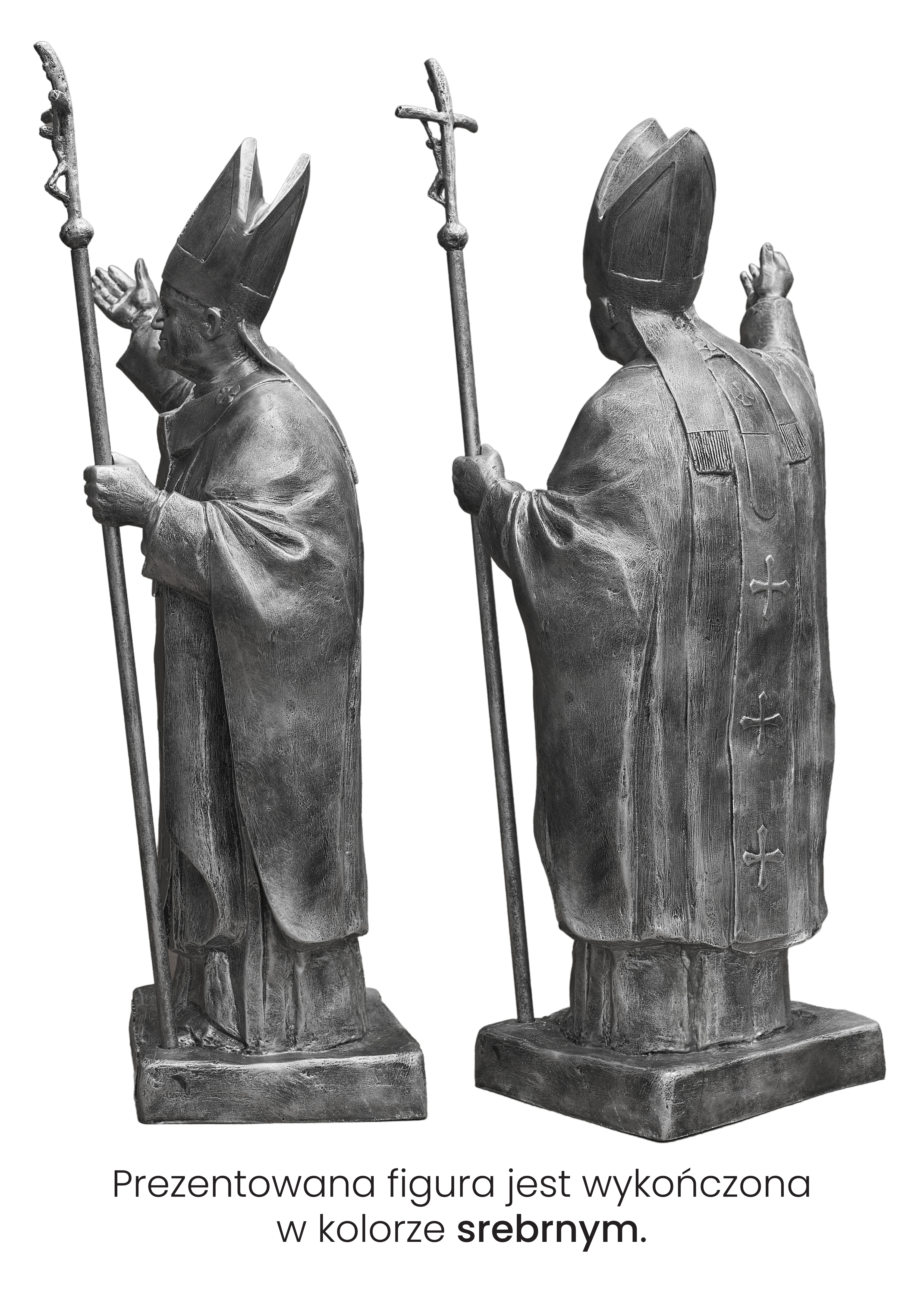Jan Paweł II - Figura nagrobna - 90 cm - JP09