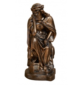 Jezus Frasobliwy - Figura nagrobna - 38 cm - R 116