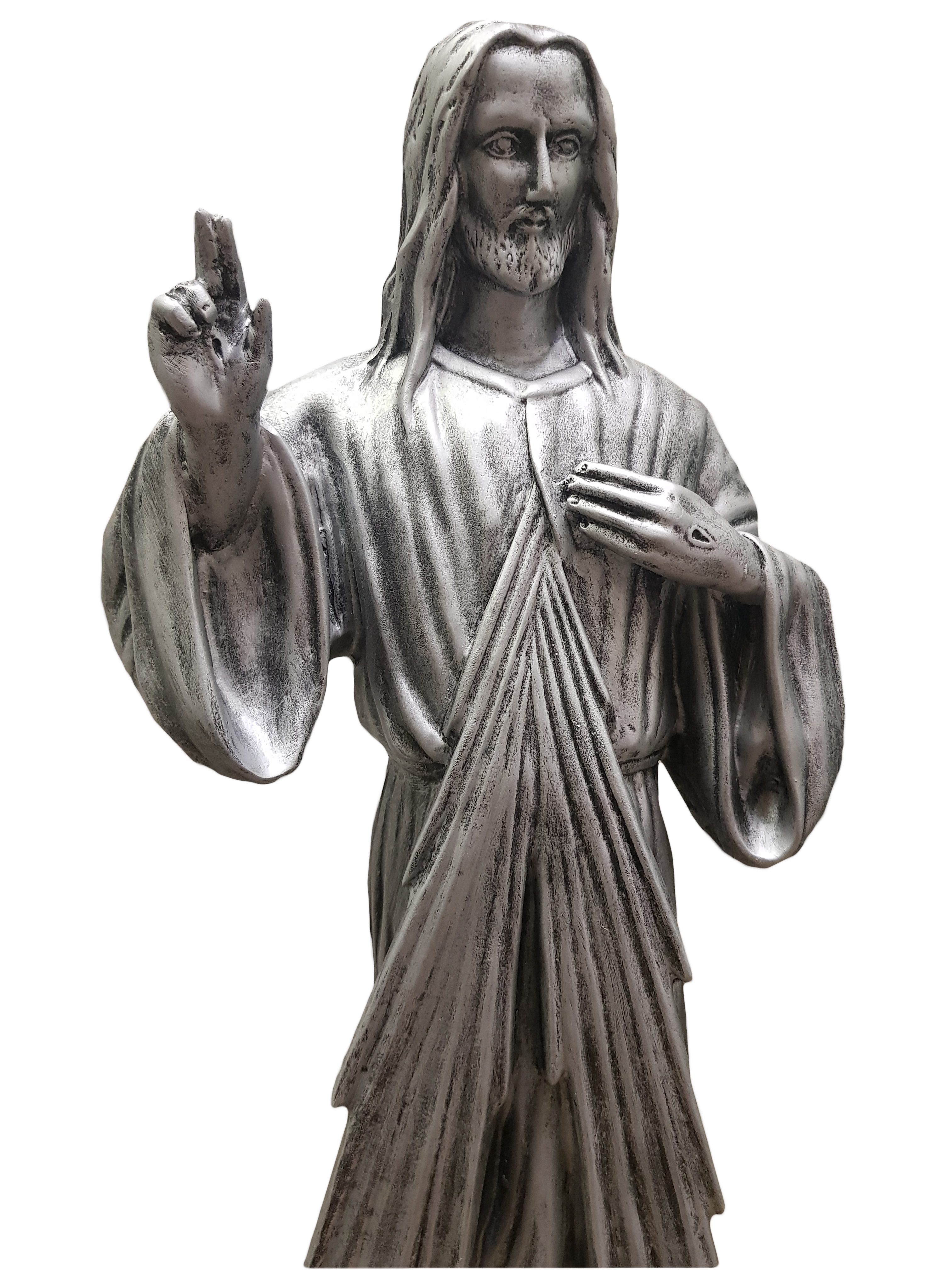 Jezus Miłosierny - Figura nagrobkowa - 59 cm - R 146