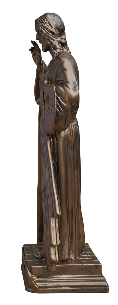 Jezus Miłosierny - Figura nagrobkowa - 73 cm - R 145