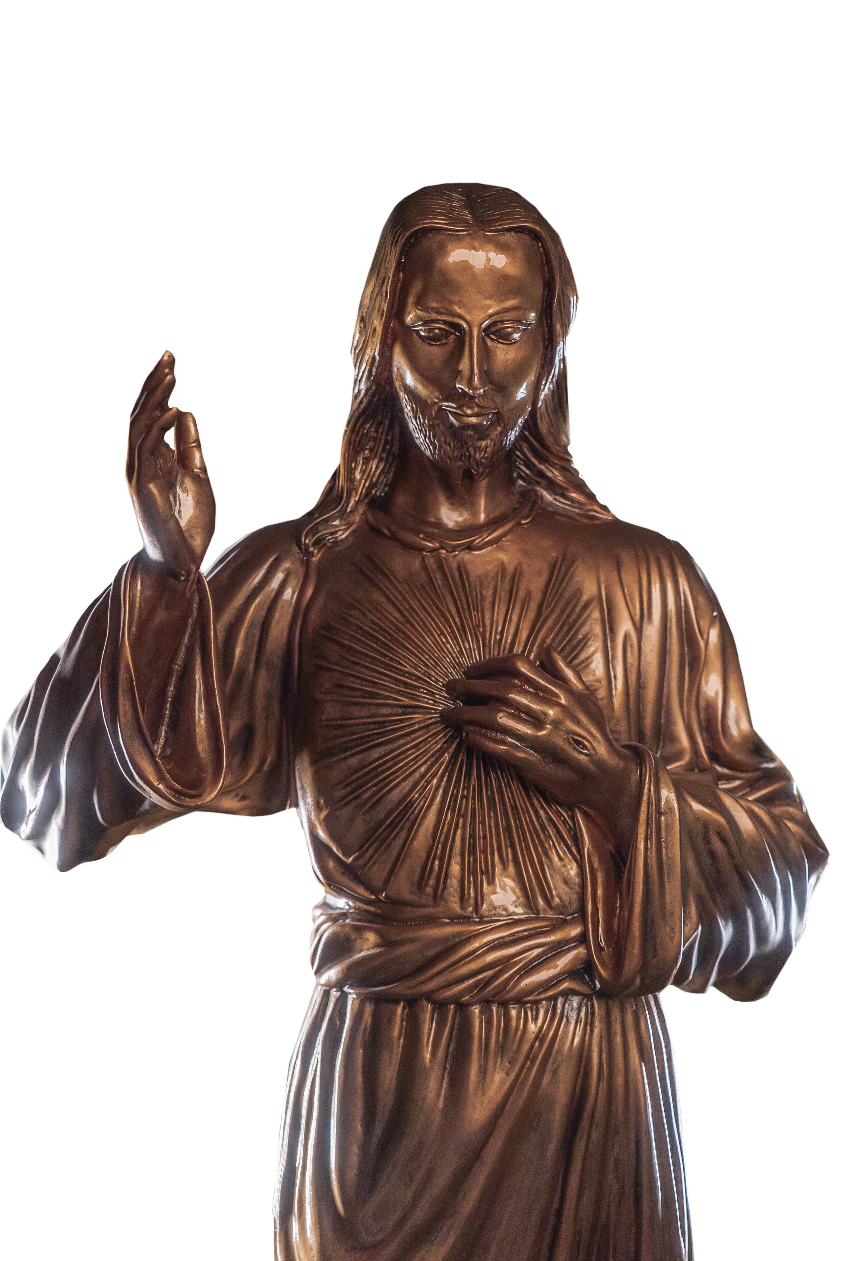 Jezus Miłosierny - Jezu Ufam Tobie - Figura nagrobkowa - 120 cm - R 171
