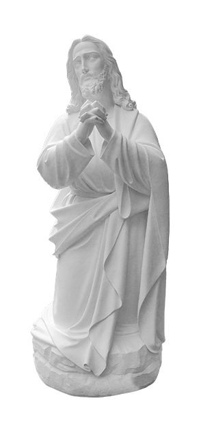 Jezus w modlitwie - Figura nagrobkowa - 130 cm - R 144
