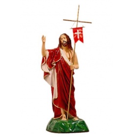 Jezus Zmartwychwstały - Rzeźba nagrobna - 36 cm - R120