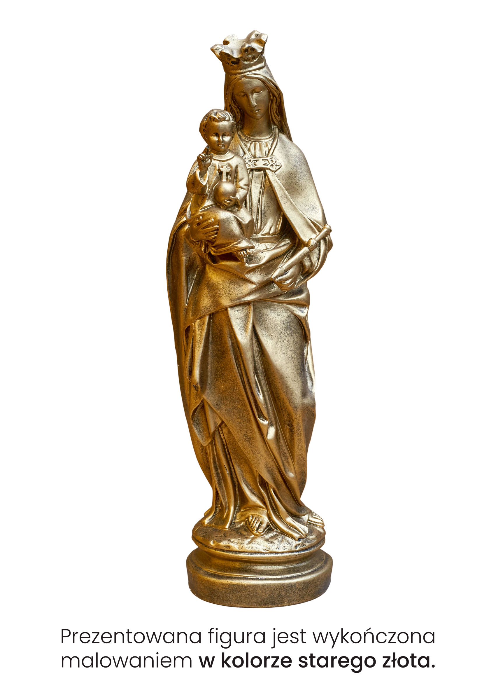 Matka Boża Wspomożycielka - Figura nagrobkowa - 55 cm - R44