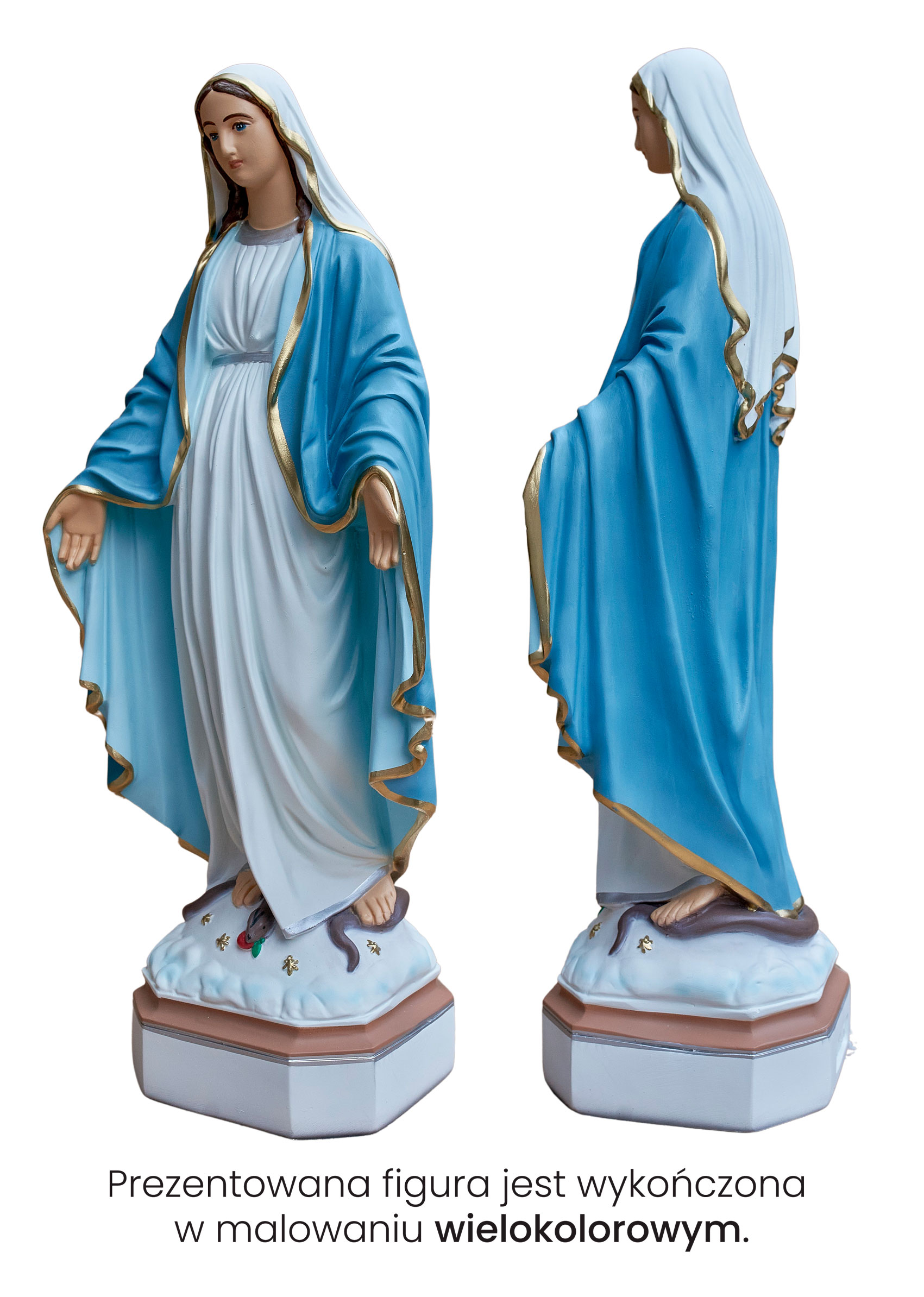 Matka Boża Niepokalana - Figura nagrobna - 48,5 cm - R 185
