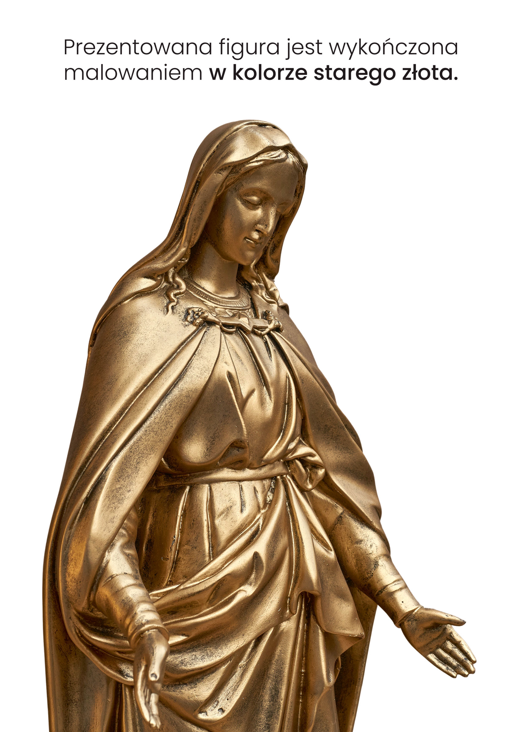 Matka Boża Niepokalana - Figura nagrobna  - 67 cm - R 156