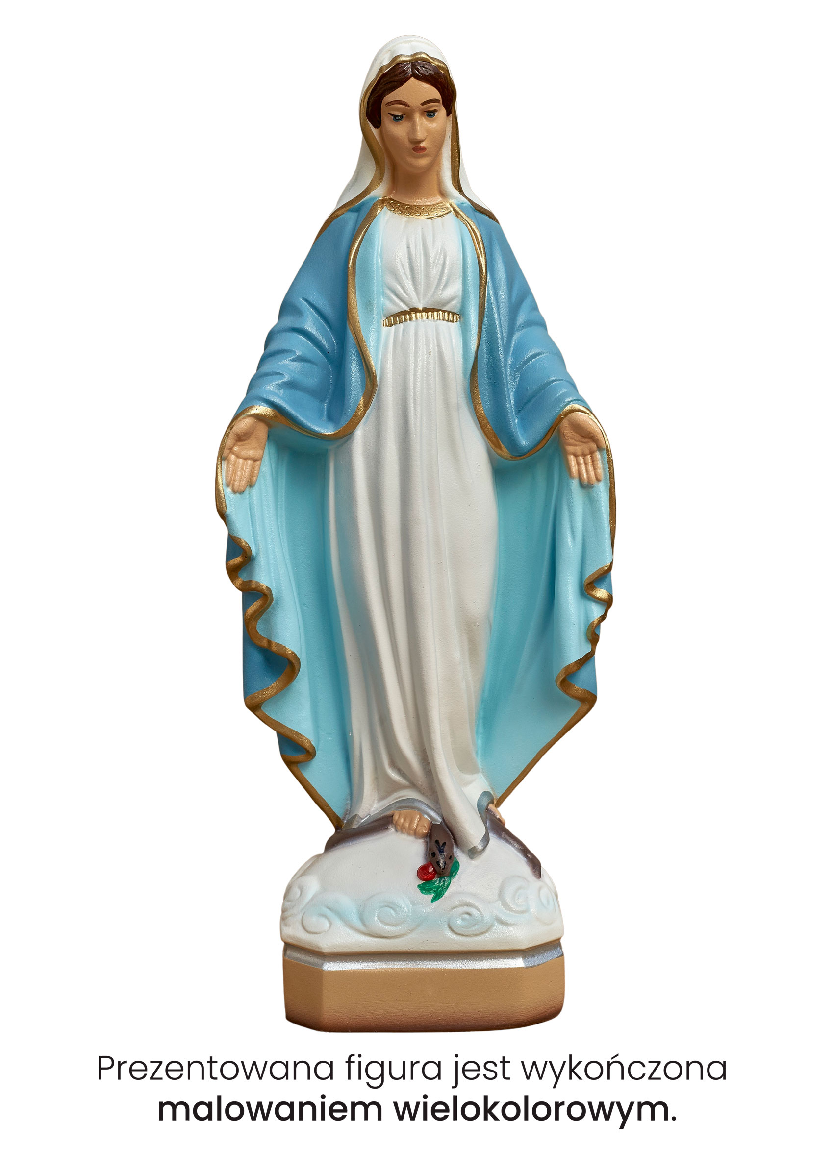 Matka Boża Niepokalana - Figura nagrobna - 32 cm - R 186