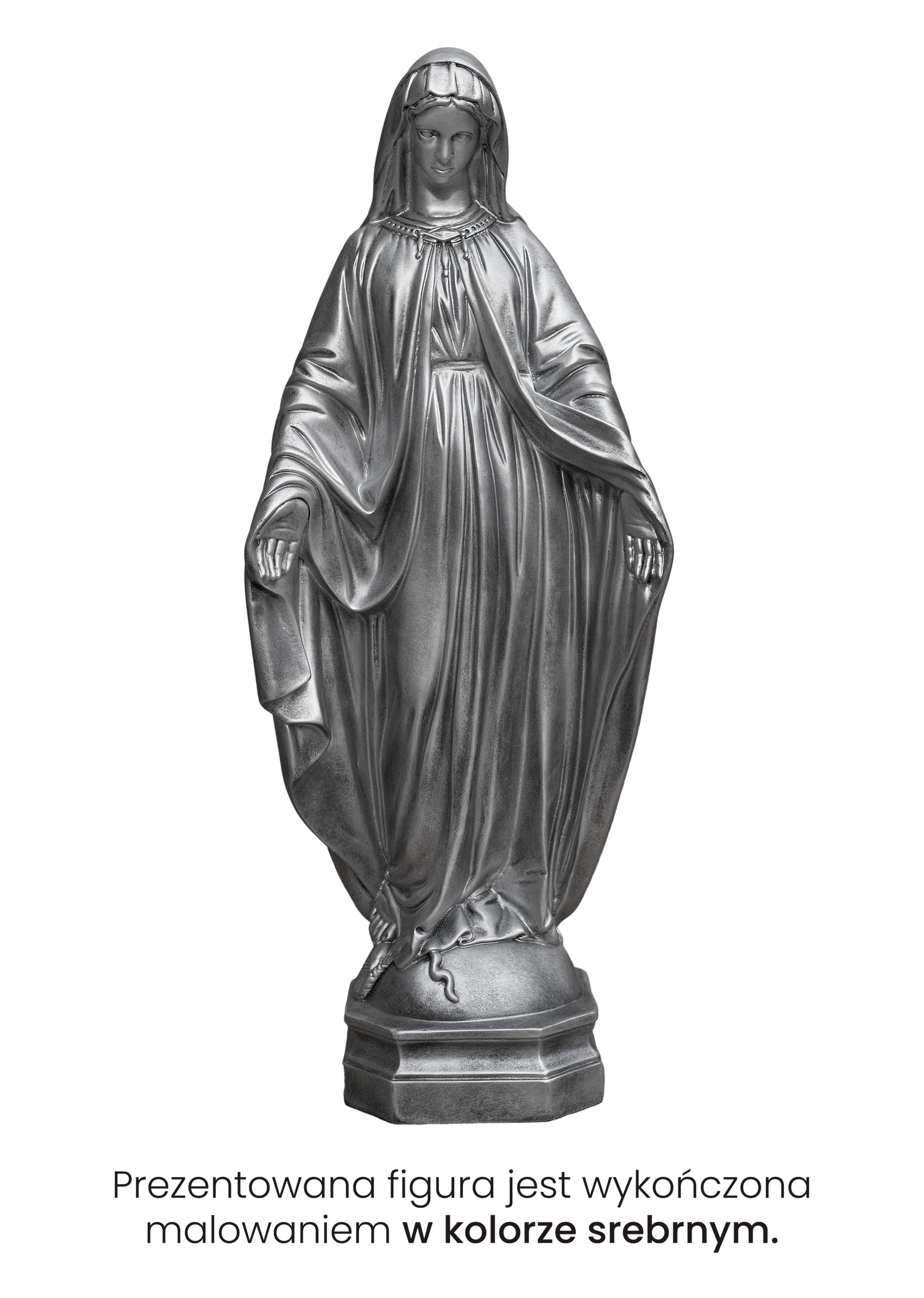 Matka Boża Niepokalana - Figura nagrobna - 60 cm - R31