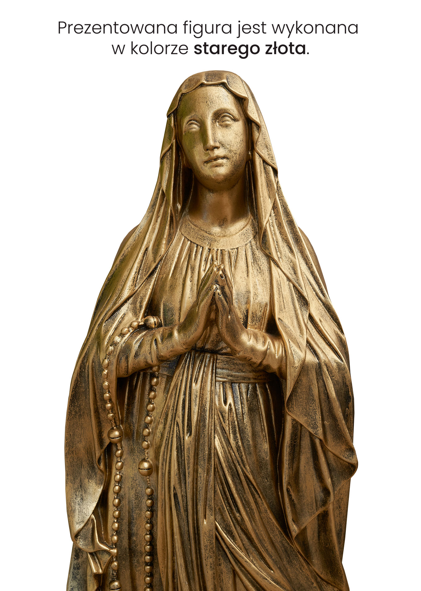 Matka Boża Różańcowa - Figura nagrobna - 101 cm - R159