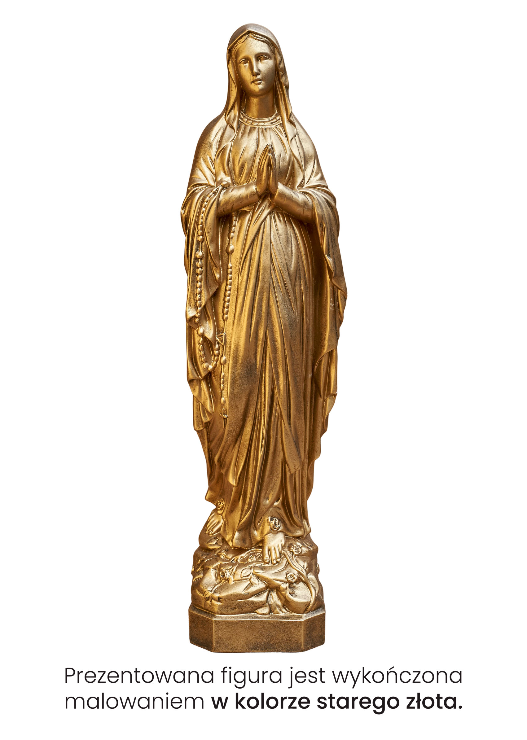 Matka Boża Różańcowa - Figura nagrobna - 67 cm - R 41