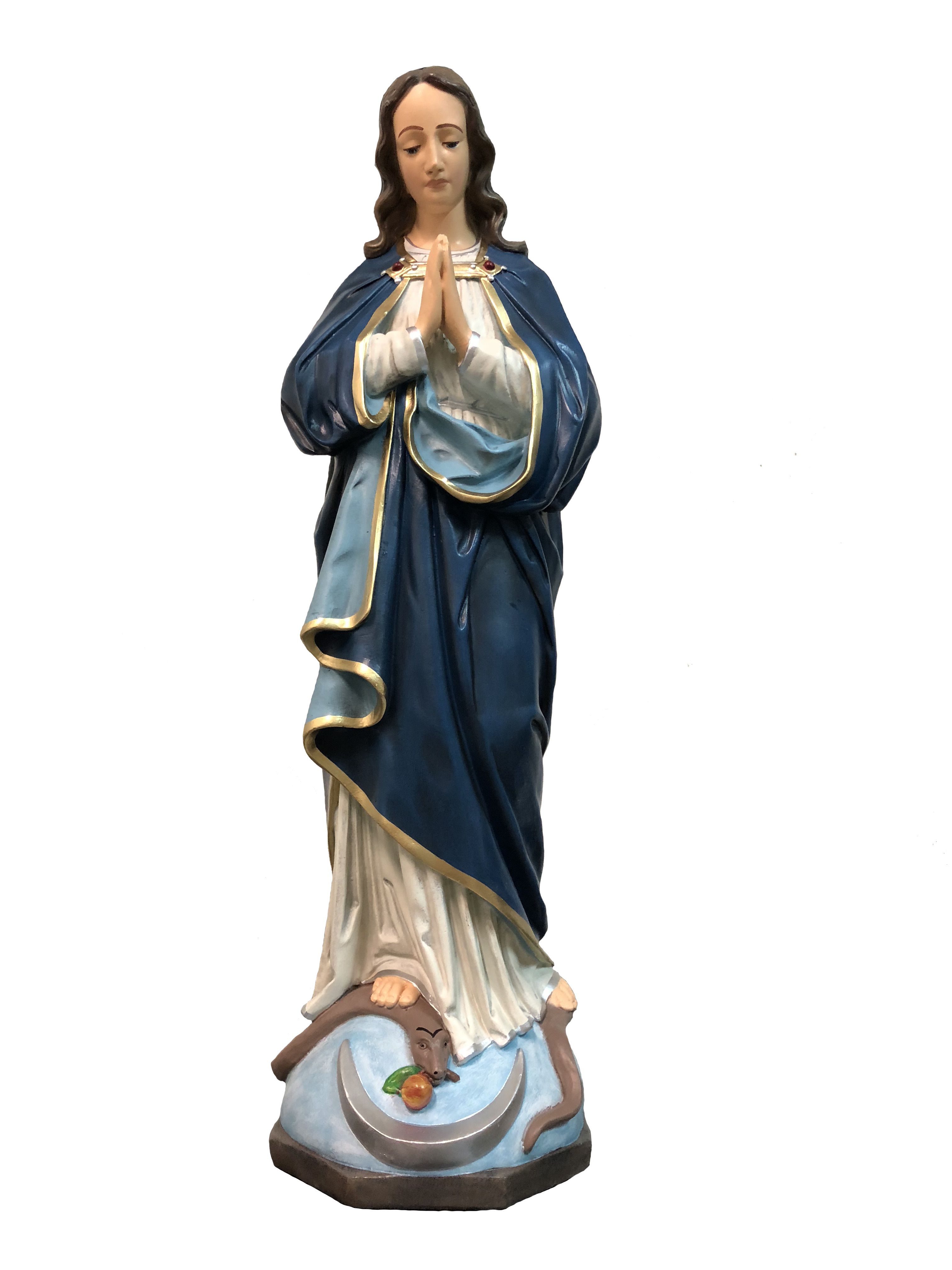Matka Boża w modlitwie - Figura nagrobna - 63 cm - R148