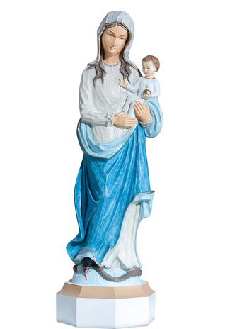 Matka Boża z Dzieciątkiem - Figura nagrobna - 58 cm - R36