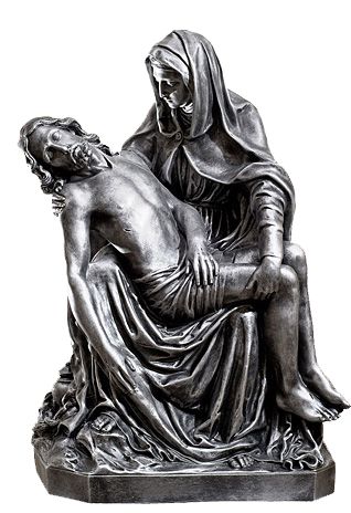 Pieta - Figura nagrobna - 59 cm - R20