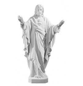 Serce Jezusa - Figura nagrobna - 105 cm - R 158