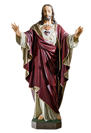 Serce Jezusa - Figura nagrobna - 172 cm - R 173