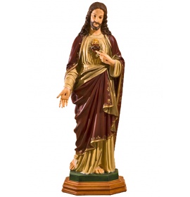Serce Jezusa - Figura nagrobna - 110 cm - R 57