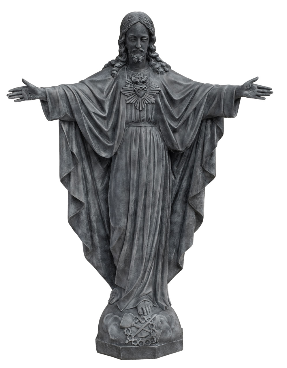 Serce Jezusa - Figura nagrobna - 135 cm - R 134
