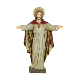 Serce Jezusa - Figura nagrobna - 56 cm - R 130