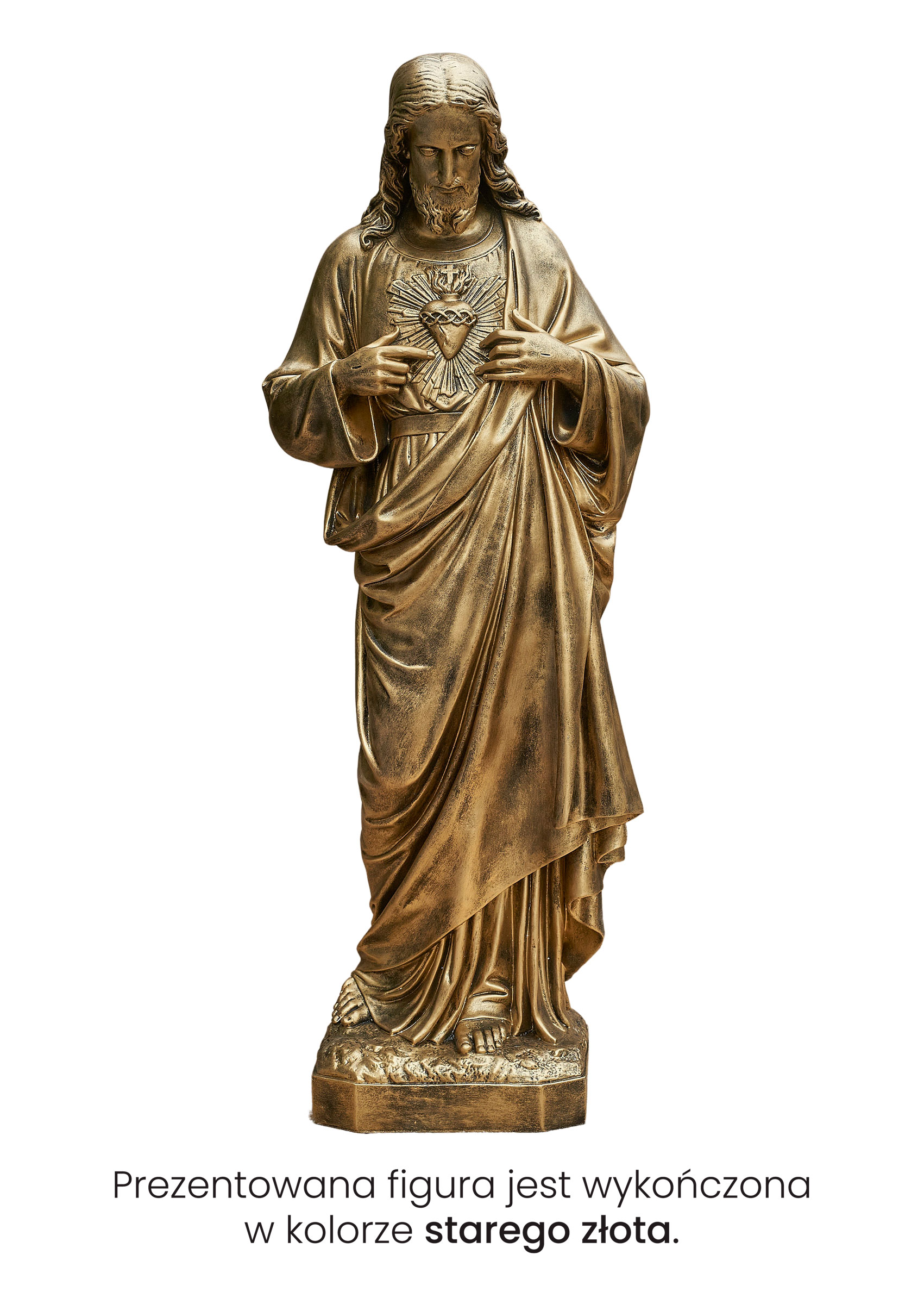 Serce Jezusa - Figura nagrobna - 98 cm - R 152