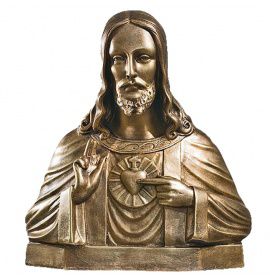 Serce Jezusa - Popiersie nagrobne - 35 cm - R 167