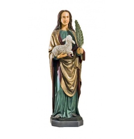 Święta Agnieszka - Figura nagrobna - 110 cm - S10