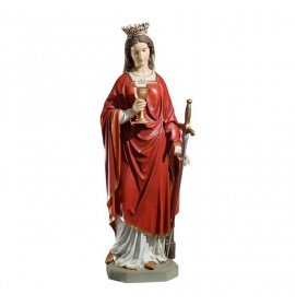 Święta Barbara - Figura nagrobna - 105 cm - S24