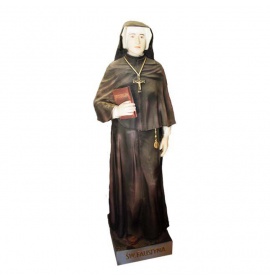 Święta Faustyna - Figura nagrobna - 140 cm - S28