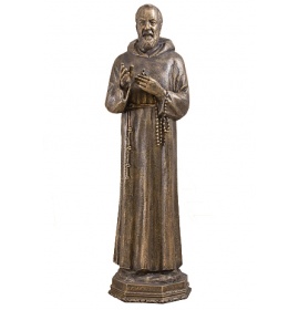 Święty Ojciec Pio - Figura nagrobna - 140 cm - S95 