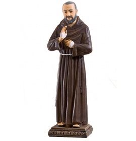 Święty Ojciec Pio - Figura nagrobna - 78 cm - S94
