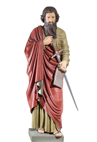 Święty Paweł  - Figura nagrobna - 115 cm - S54