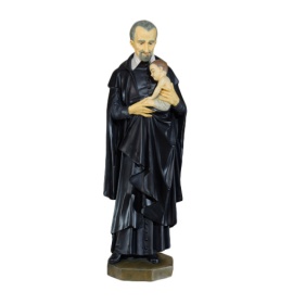 Święty Wincenty A'Paulo  - Figura nagrobna - 83 cm - S59