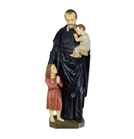 Święty Wincenty A'Paulo  - Figura nagrobna - 85 cm - S60